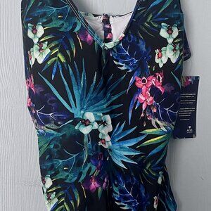 Avva Sport New Women's One Piece Swimming Suit Bathing Suit Size XLg